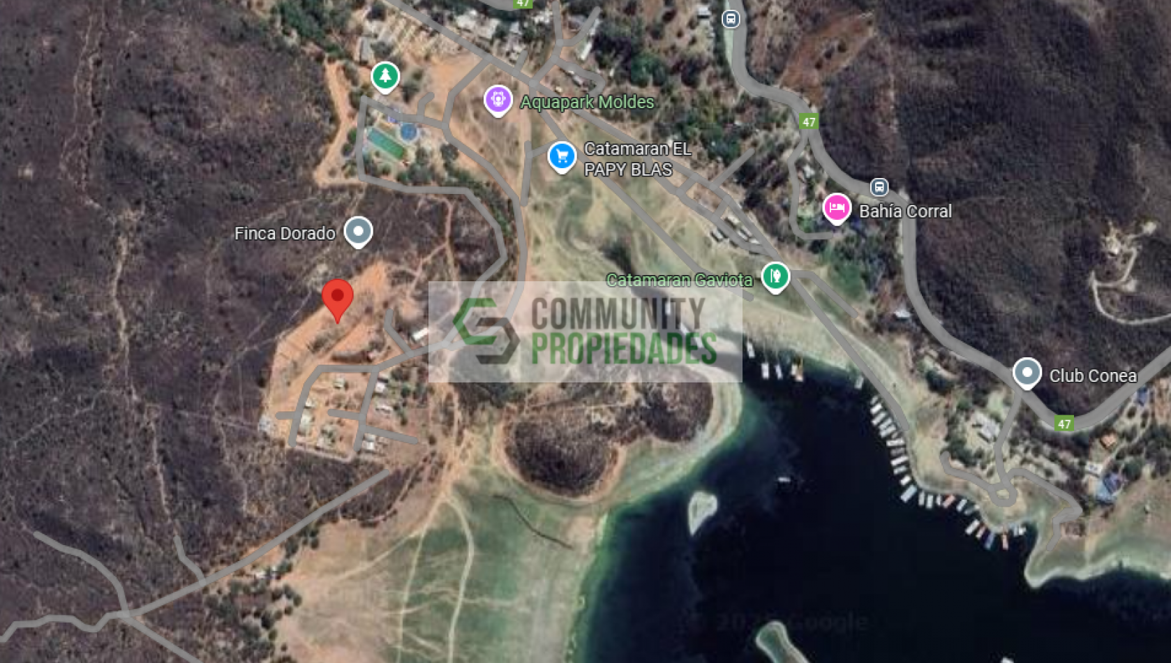 DIQUE CABRA CORRAL Lotes con llegada al agua 