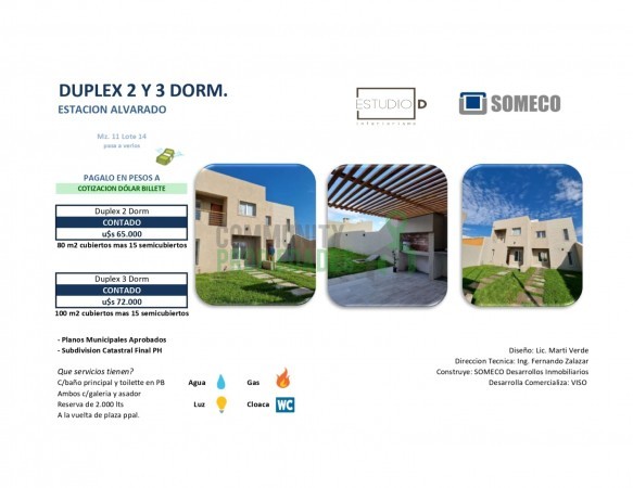 VENTA DUPLEX EN ESTACION ALVARADO 