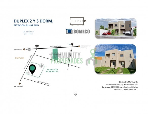 VENTA DUPLEX 3 DORMITORIOS ESTACION ALVARADO