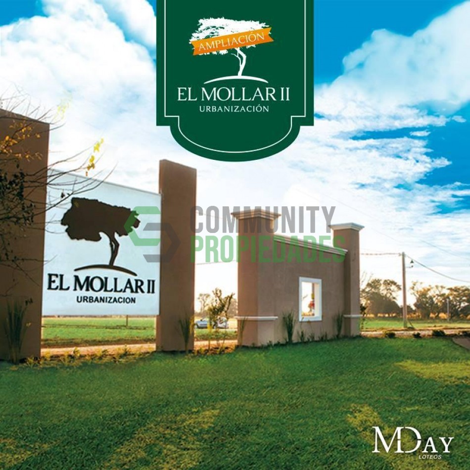 LOTE DE 1000 m2 EN EL MOLLAR II 